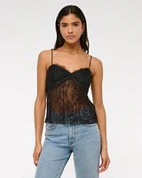 Lace Babydoll Cami