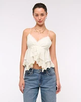 Babydoll Lace-Trim Cami