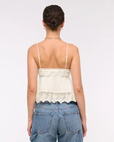 Babydoll Lace-Trim Cami