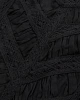 Lace-Trim Tie-Strap Cami