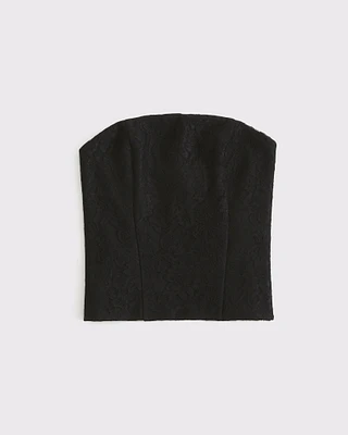 Strapless Sequin Corset
