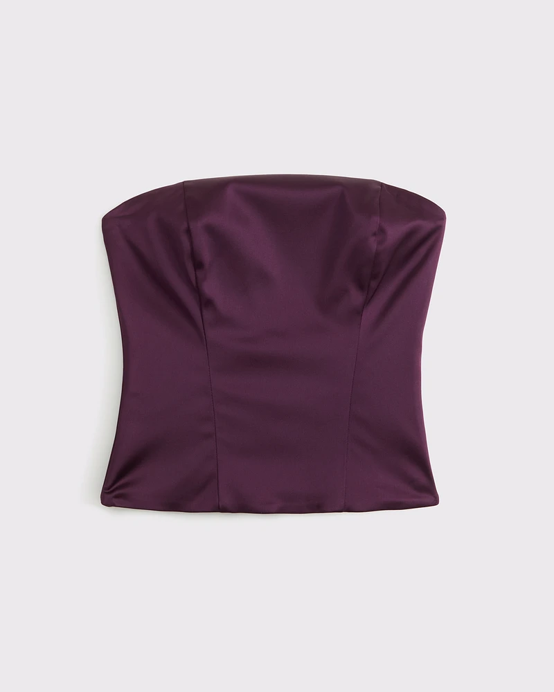 Strapless Sequin Corset