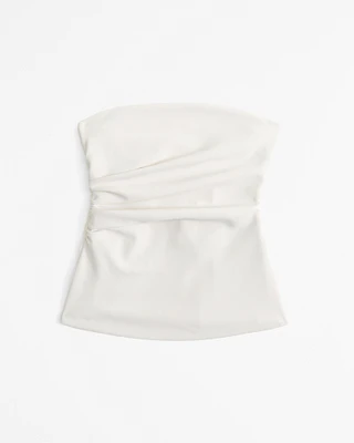 Strapless Side Ruched Top