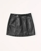 The A&F Scarlett Vegan Leather Mini Skort