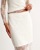 Lace Midi Skirt