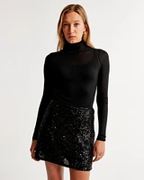 The A&F Scarlett Sequin Mini Skort