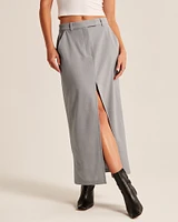 Suiting Maxi Skirt