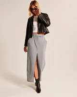 Suiting Maxi Skirt