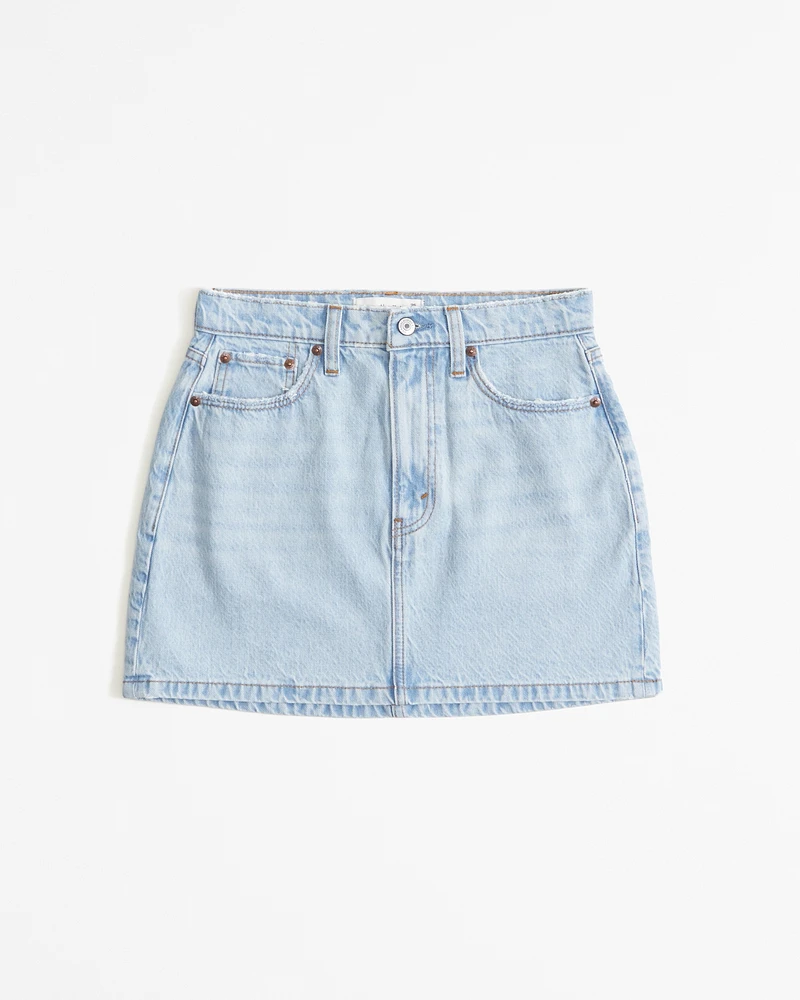 Denim Mini Skirt