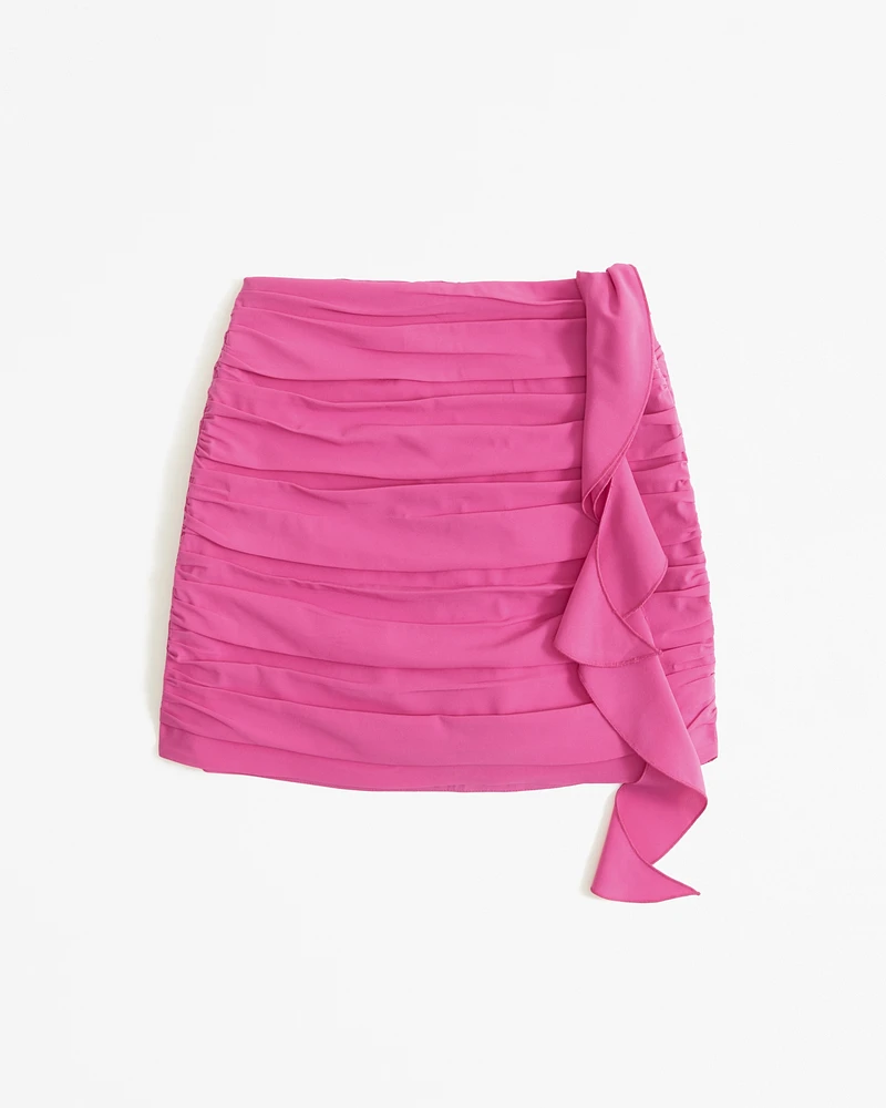 Cascading Ruffle Mini Skort