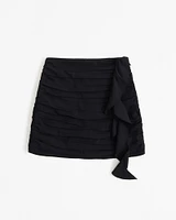 Cascading Ruffle Mini Skort