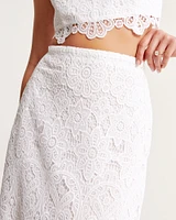 Lace Midi Skirt