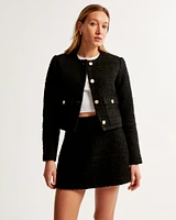 The A&F Scarlett Tweed Mini Skort