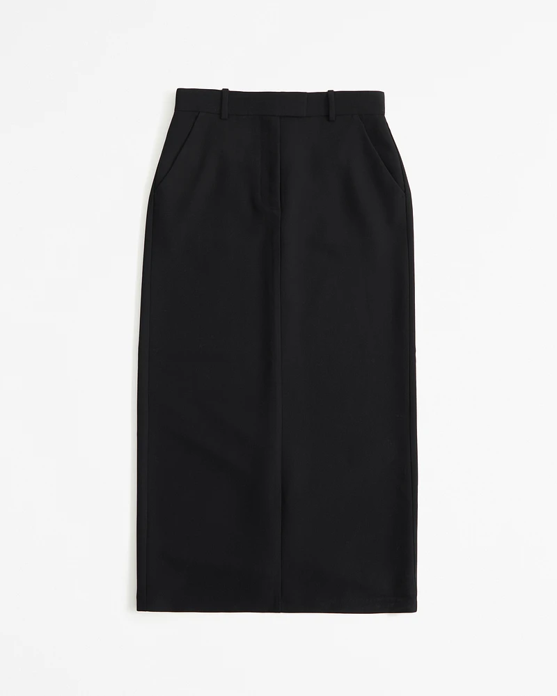 Tailored Maxi Skirt