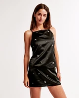 The A&F Scarlett Satin Mini Skort