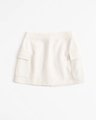 Cargo Fleece Mini Skirt