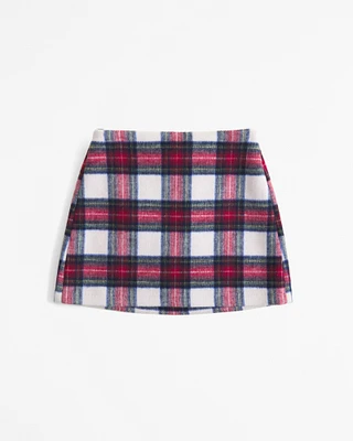 The A&F Scarlett Wool-Blend Mini Skort