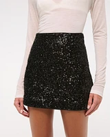 Sequin Mini Skort