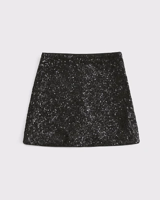 Sequin Mini Skort