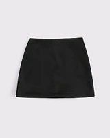 Satin Sculpt Mini Skort