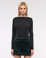 Sequin Mini Skort