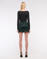 Sequin Mini Skort