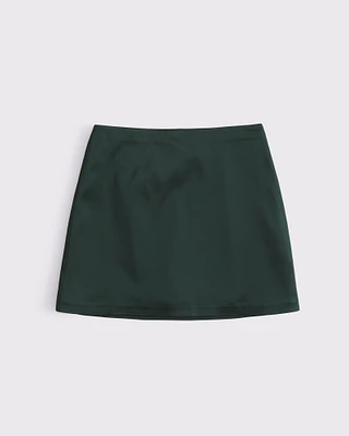 Satin Sculpt Mini Skort