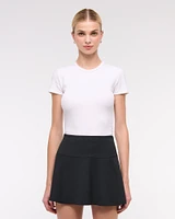 High Rise Flirty Mini Skort