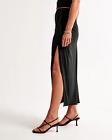 Knotted Midi Skirt