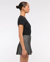 Pleated Mini Skort