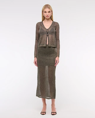 Sweater Maxi Skirt