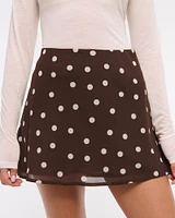 Pattern Mini Skort