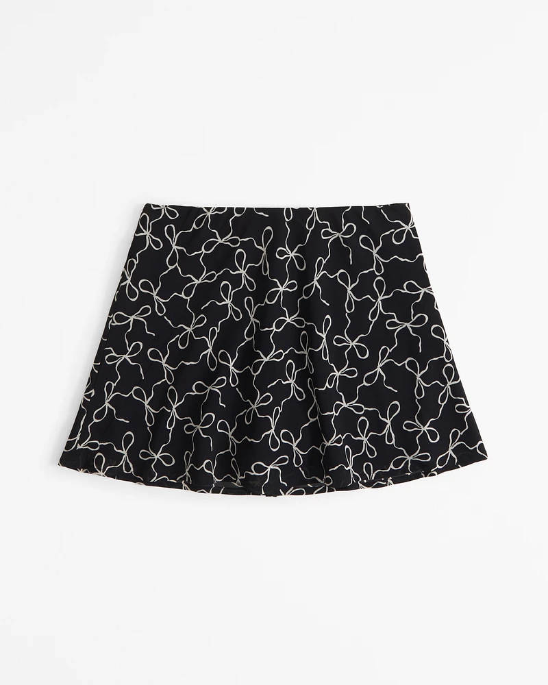 Pattern Mini Skort