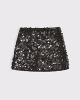 Sequin Mini Skort