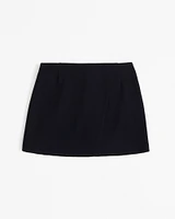 Tailored Wrap Mini Skort