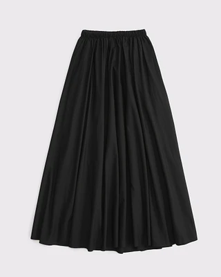 High Rise Maxi Skirt