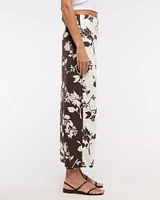 Mid Rise Wrap Maxi Skirt