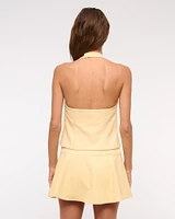 High Rise Flirty Drop-Waist Mini Skort