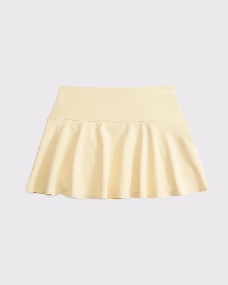 High Rise Flirty Drop-Waist Mini Skort