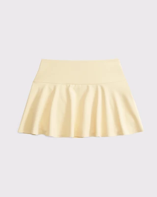 High Rise Flirty Drop-Waist Mini Skort