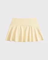 High Rise Flirty Drop-Waist Mini Skort