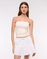 Mid Rise Pull-On Mini Skort
