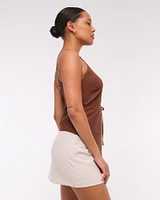 The A&F Scarlett Suiting Mini Skort