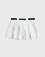 Vol. 28 Danzy Mid Rise Wide Pleated Mini Skort