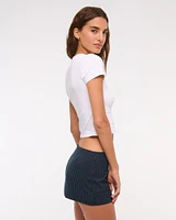 The A&F Scarlett Low Rise Micro Skort