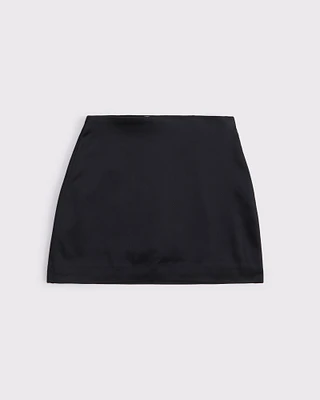 The A&F Scarlett Satin Sculpt Mini Skort