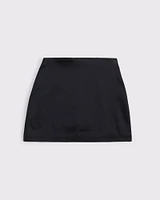 The A&F Scarlett Satin Sculpt Mini Skort