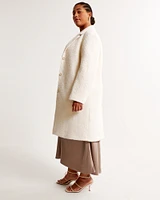 Wool-Blend Dad Coat