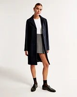 Wool-Blend Dad Coat