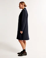 Wool-Blend Dad Coat